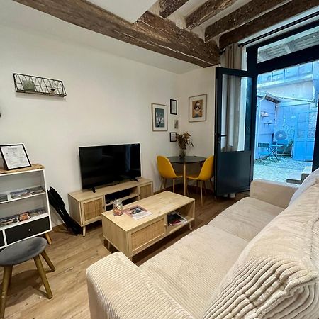 La Cour Chartraine - Cosy Appartement Avec Cour Exterieur A Blois Dış mekan fotoğraf